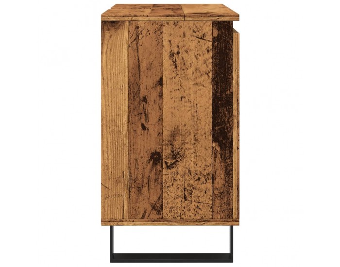 Sonata H Шкаф за баня, старо дърво, 58x33x60 см, инженерно дърво