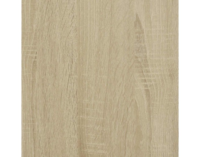 Sonata H Шкаф за мивка за баня, сонома дъб, 65x33x60 см, инженерно дърво