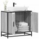 Sonata H Шкаф за мивка в банята Grey Sonoma Инженерна дървесина