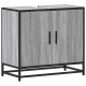 Sonata H Шкаф за мивка в банята Grey Sonoma Инженерна дървесина