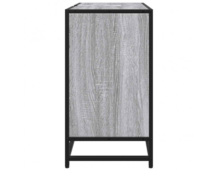 Sonata H Шкаф за мивка в банята Grey Sonoma Инженерна дървесина