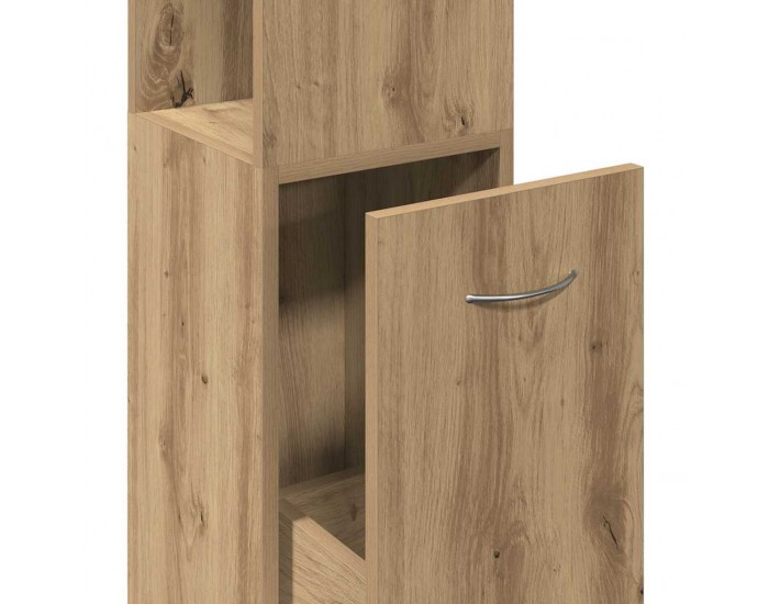 Sonata H Шкаф за баня, дъб артизан, 25x25x170 см, инженерно дърво