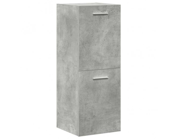 Sonata H Комплект мебели за баня от 3 части бетонно сив инженерно дърво