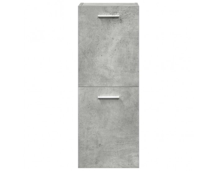 Sonata H Комплект мебели за баня от 3 части бетонно сив инженерно дърво