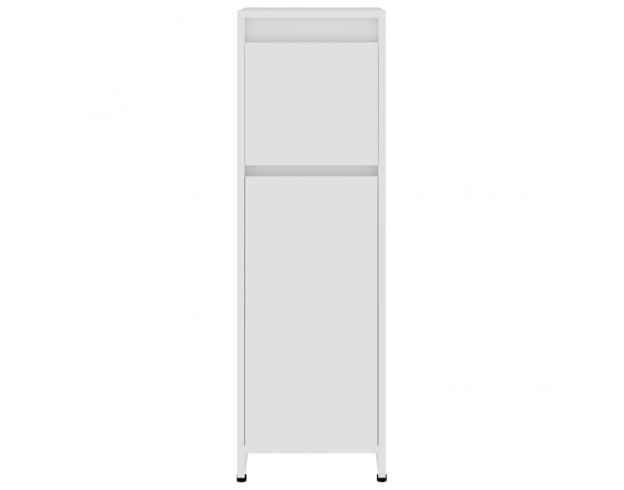 Sonata H Комплект мебели за баня от 4 части, бял, инженерно дърво