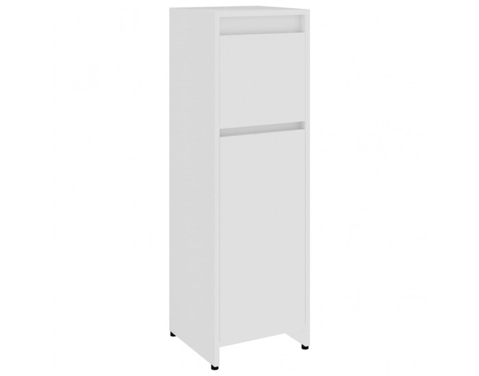 Sonata H Комплект мебели за баня от 4 части, бял, инженерно дърво