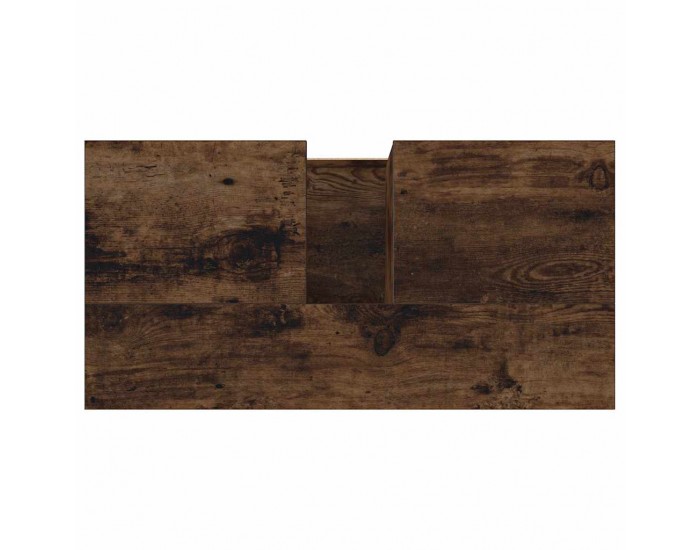 Sonata H Шкаф за баня, опушен дъб, 60x33x61 см, инженерно дърво