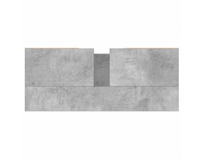 Sonata H Шкаф за баня, бетонно сив, 80x33x60 см, инженерно дърво