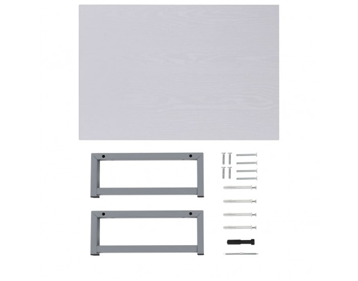 Sonata H Обзавеждане за баня, бяло, 60x40x16,3 см