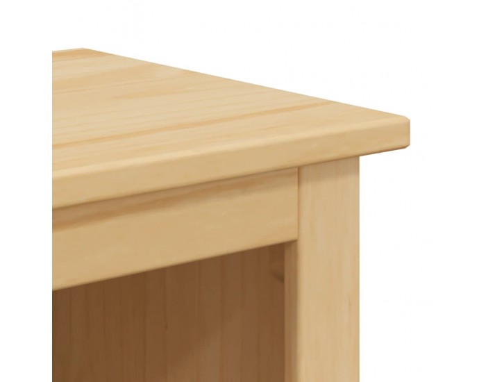 Sonata H Шкаф за баня Corona 45x33x110 см бор масив