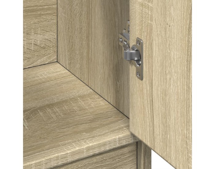 Sonata H Долен шкаф за мивка, дъб сонома, 63x29x55 см, инженерно дърво