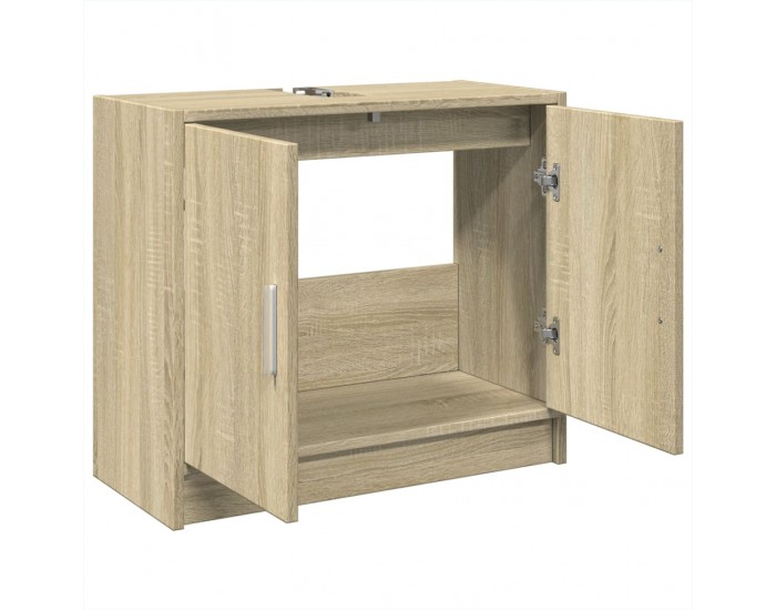 Sonata H Долен шкаф за мивка, дъб сонома, 63x29x55 см, инженерно дърво