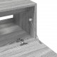 Sonata H Шкаф за мивка, сив сонома, 59x37x59 см, инженерно дърво