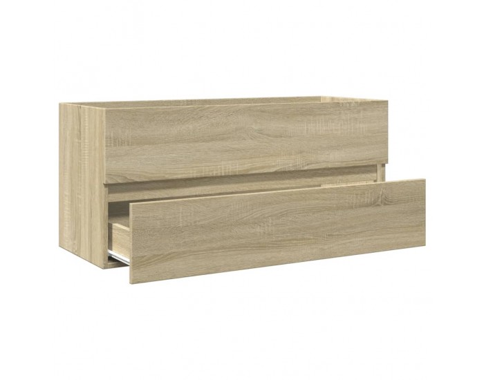 Sonata H Шкаф за мивка за баня дъб сонома 100x38,5x45 см инженерно дърво