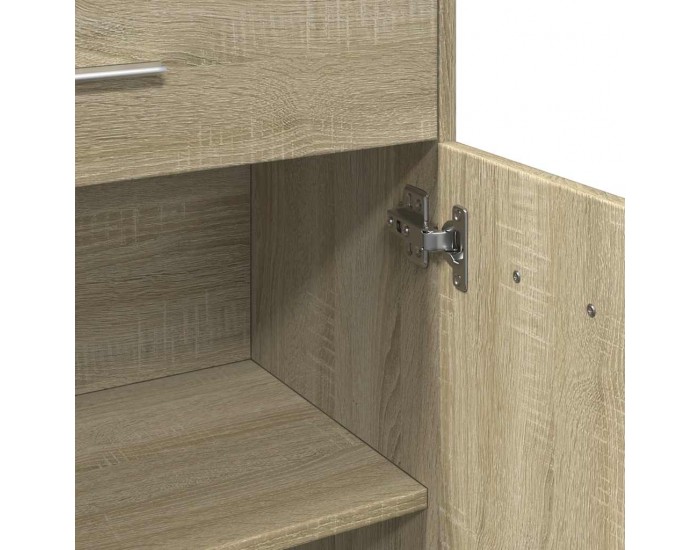 Sonata H Шкаф за баня, дъб сонома, 60x33x80 см, инженерно дърво