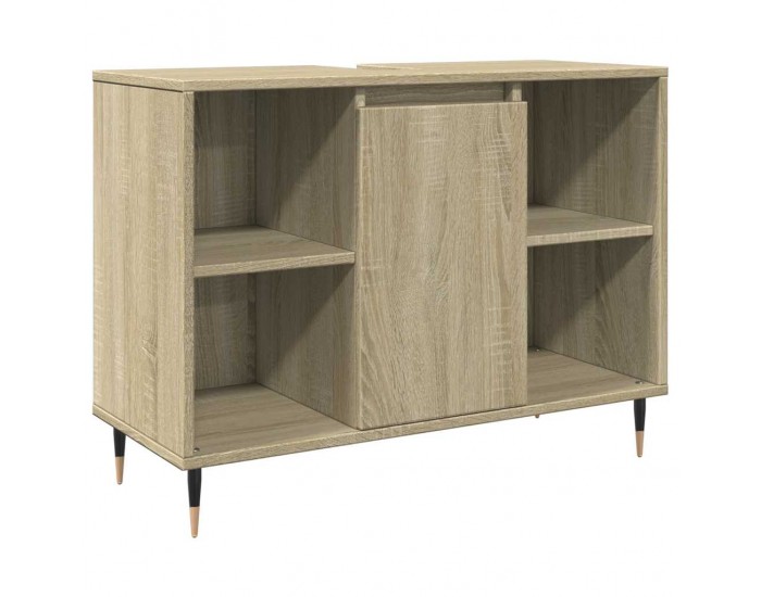 Sonata H Шкаф за баня, дъб сонома, 80x33x60 см, инженерно дърво