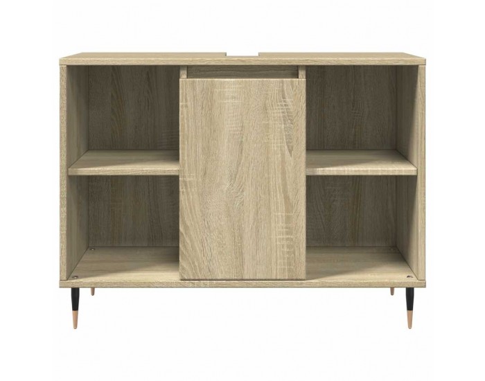 Sonata H Шкаф за баня, дъб сонома, 80x33x60 см, инженерно дърво