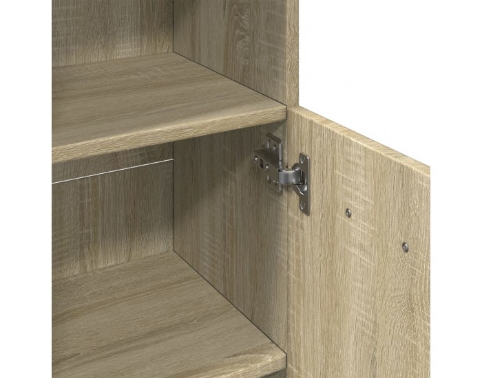 Sonata H Шкаф за баня, дъб сонома, 30,5x30x95 см, инженерно дърво