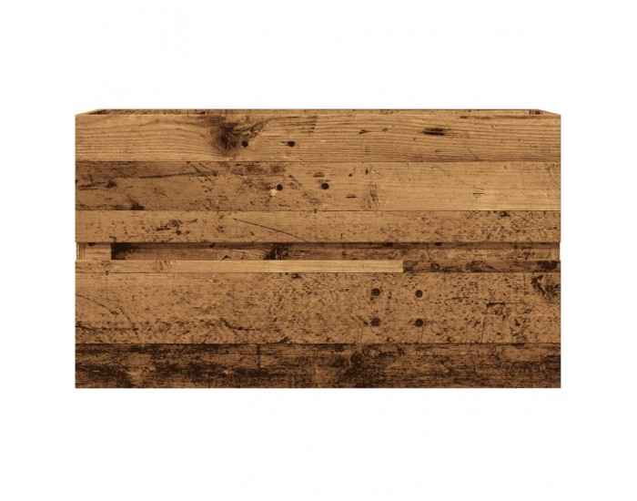 Sonata H Висящ шкаф за баня, старо дърво, 80x38,5x45 см, инженерно дърво Sonata H Висящ шкаф за баня, старо дърво, 80x38,5x45 см, инженерно дърво