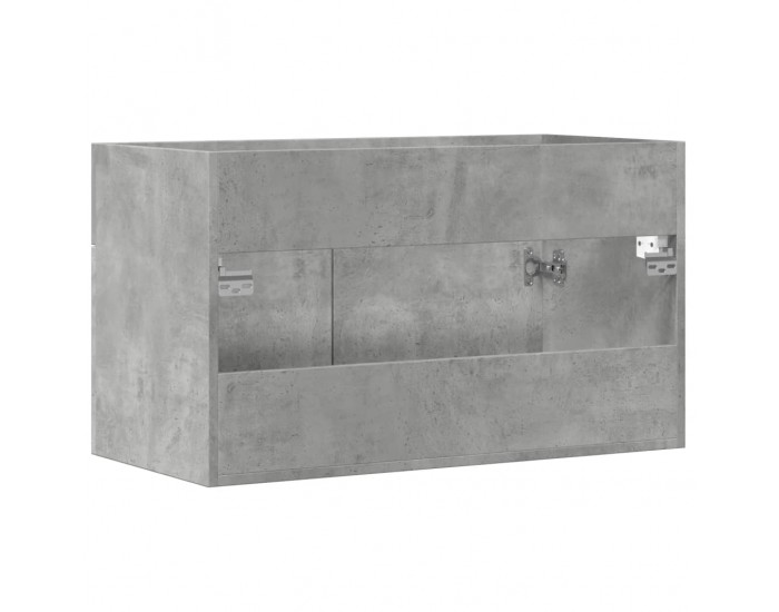 Sonata H Долен шкаф за мивка, сив, 80x38,5x46 см, инженерно дърво