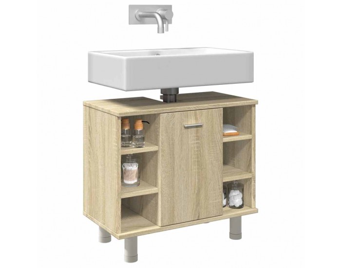 Sonata H Шкаф за баня, дъб сонома, 60x32x53,5 см, ПДЧ