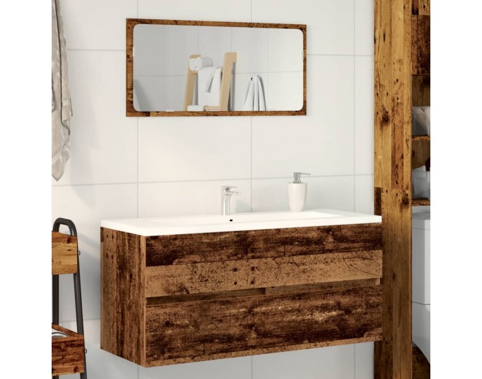 Sonata H Долен шкаф за мивка, старо дърво, 100x38,5x45см инженерно дърво