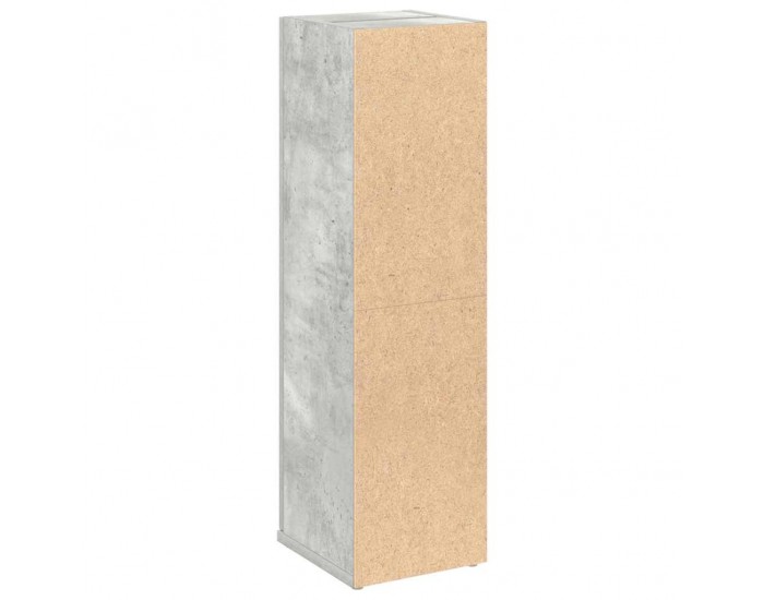 Sonata H Шкаф за баня с държач за ролки, бетонно сив, 20,5x22x72 см