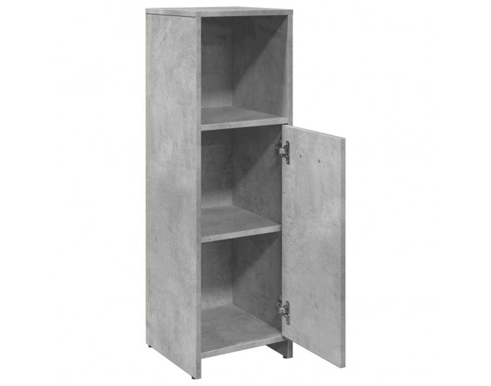 Sonata H Шкаф за баня, бетонно сиво, 30x30x95 см, ПДЧ