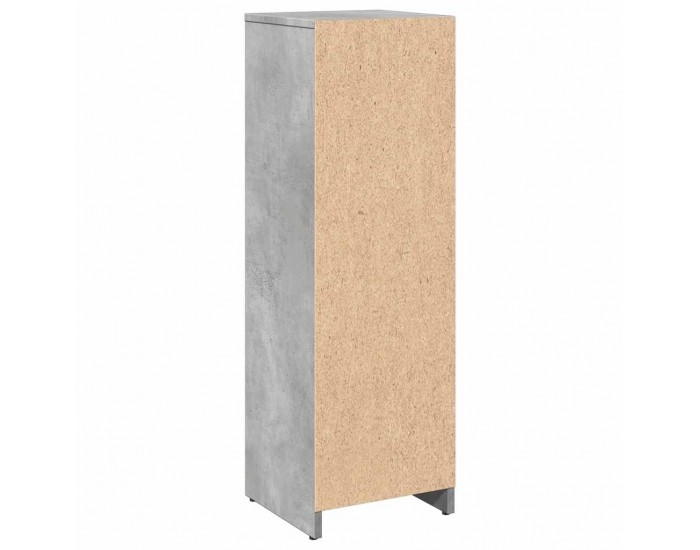 Sonata H Шкаф за баня, бетонно сиво, 30x30x95 см, ПДЧ