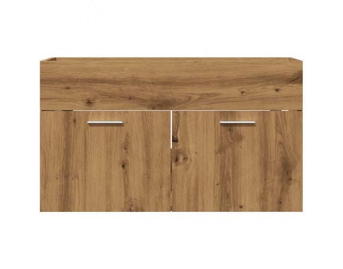 Sonata H Шкаф за мивка за баня, дъб артизан 80x38,5x46см инженерно дърво