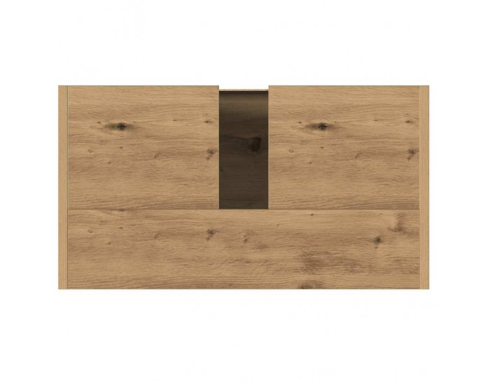 Sonata H Шкаф за мивка за баня, дъб артизан, 60x33x60см, инженерно дърво