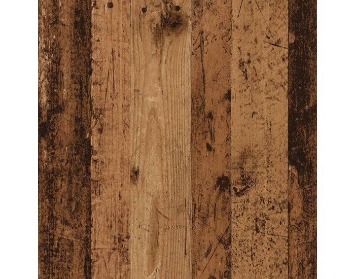 Sonata H Шкаф за мивка за баня от старо дърво 60x33x60 cm