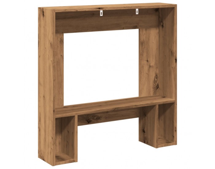 Sonata H Облицовка за камина, дъб артизан, 81x18x82 см, инженерно дърво