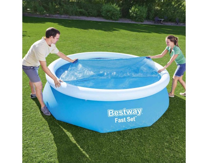 Bestway Соларно покривало за басейн Flowclear, 305 см Bestway Соларно покривало за басейн Flowclear, 305 см