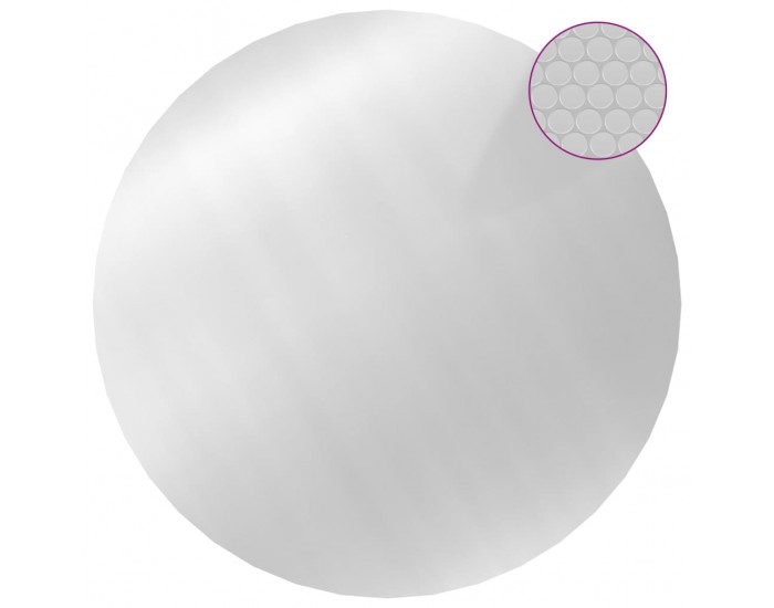 Sonata H Покривало за басейн, сребристо, 300 см, PE