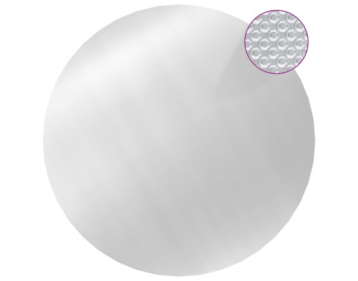 Sonata H Покривало за басейн, сребристо, 300 см, PE