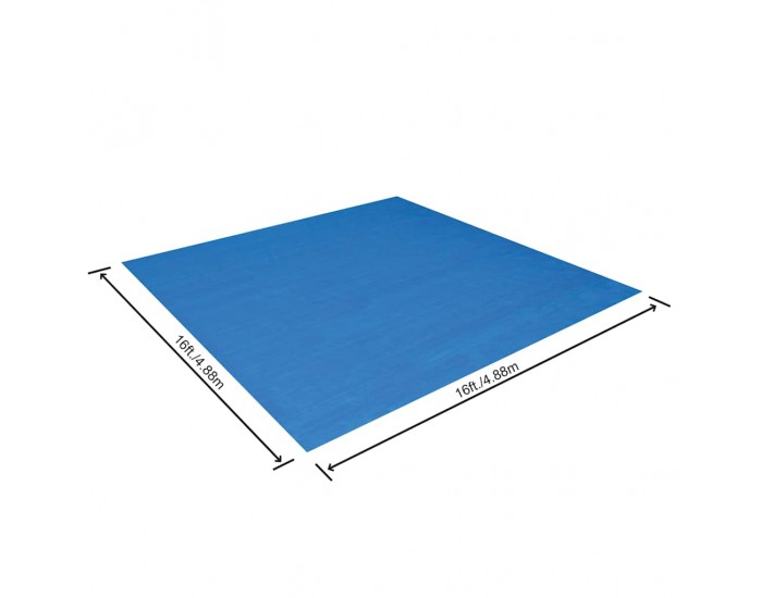 Bestway Подложка за наземни басейни Flowclear, 488x488 см