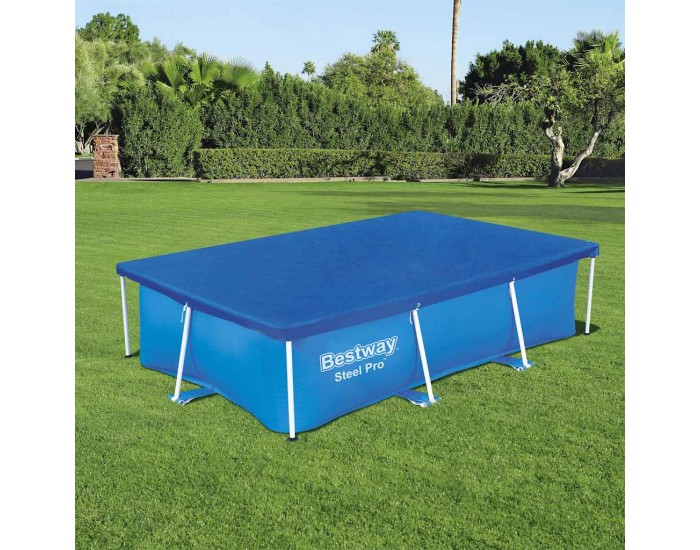 Bestway Покривало за басейн Flowclear, 259x170 см Bestway Покривало за басейн Flowclear, 259x170 см