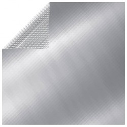 Sonata H Покривало за басейн, сребристо, 300x200 см, PE - Басейни и Спа