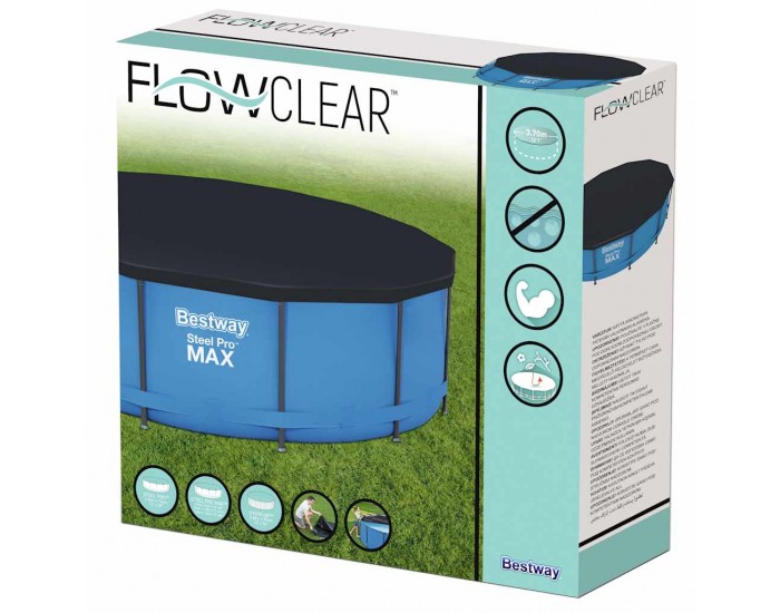 Bestway Покривало за басейн Flowclear, 366 см Bestway Покривало за басейн Flowclear, 366 см
