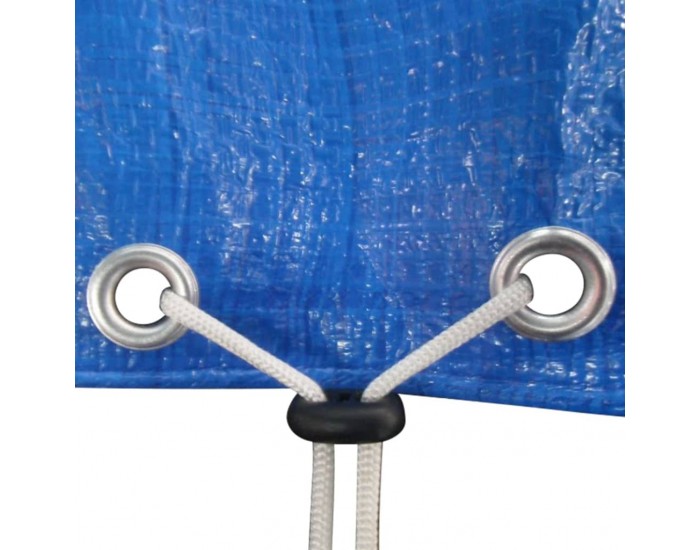 Sonata H Покривала за басейни, PE, 2 бр, кръгли, 540 см, 90 г/м2