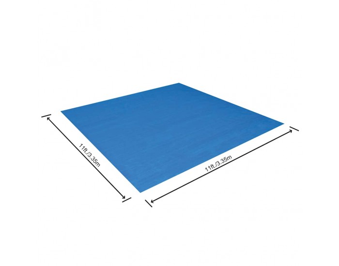 Bestway Подложка за наземни басейни Flowclear, 335x335 см Bestway Подложка за наземни басейни Flowclear, 335x335 см