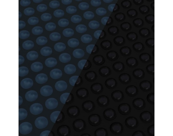 Sonata H Плаващо соларно покривало за басейн, PE, 549 см, черно и синьо
