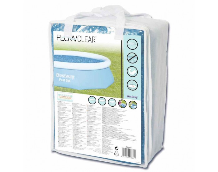 Bestway Соларно покривало за басейн Flowclear, 305 см Bestway Соларно покривало за басейн Flowclear, 305 см