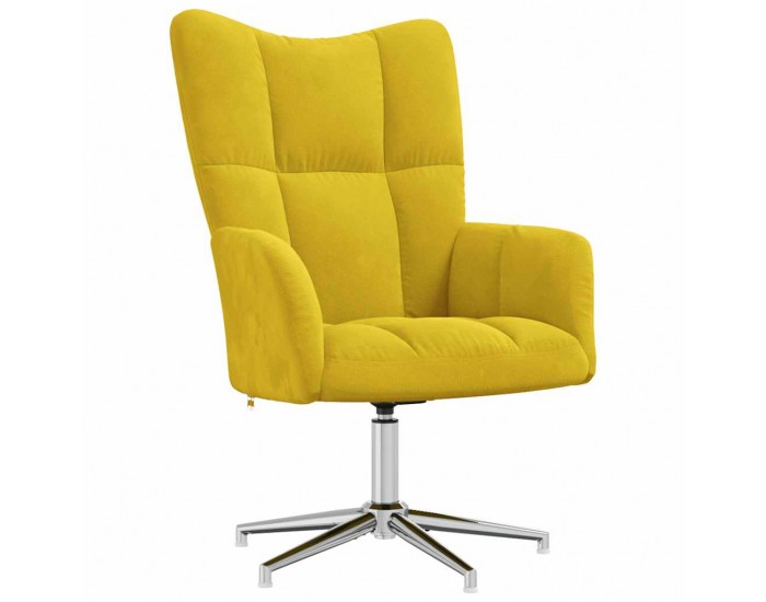 Sonata H Релакс стол, горчица жълто, кадифе