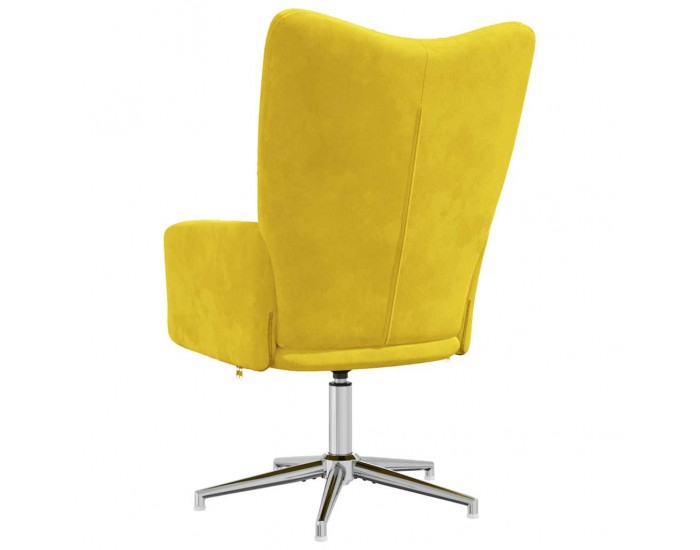 Sonata H Релакс стол, горчица жълто, кадифе