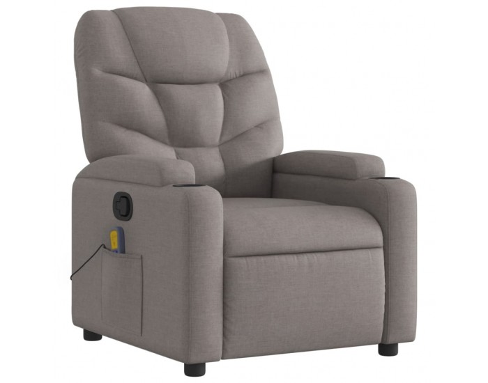 Sonata H Масажен наклоняем стол, таупе, текстил