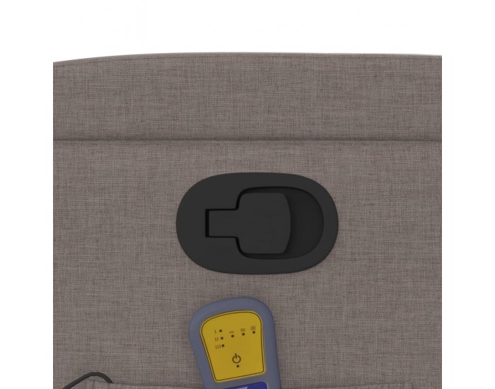 Sonata H Масажен наклоняем стол, таупе, текстил