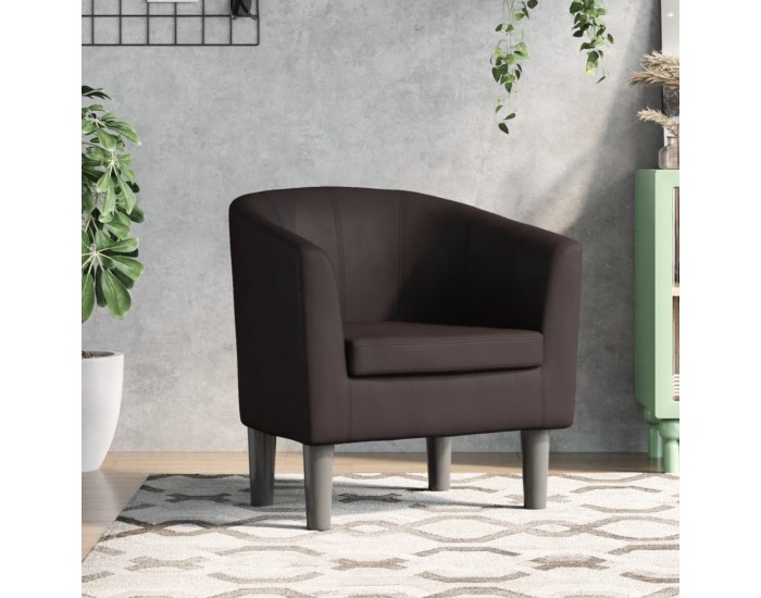 Sonata H Фотьойл, кафяв, изкуствена кожа