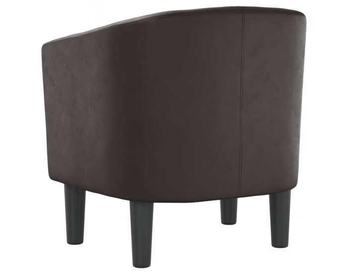 Sonata H Фотьойл, кафяв, изкуствена кожа